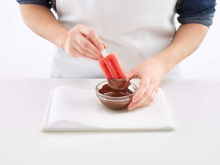 Lékué Molde Helado Creamy + Recipiente de silicona