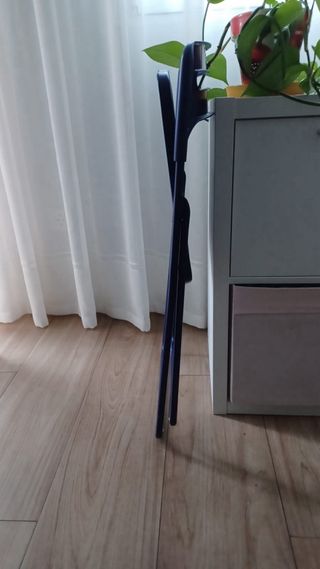 Sillas plegables(4) Ikea Nisse azul