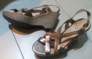 Sandalias de piel Wonders Talla 40