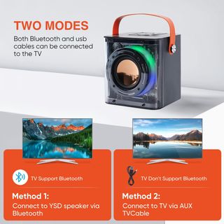 DYNASONIC B52. Karaoke con Dos microfonos. Altavoz