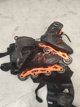 Patines en línea Talla 46/47 + Protecciones