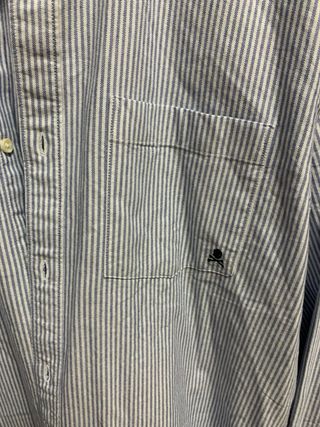 Camisa Scalpers rayas azul talla 40