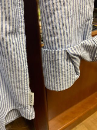 Camisa Scalpers rayas azul talla 40