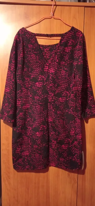 Vestido Bershka estampado animal print