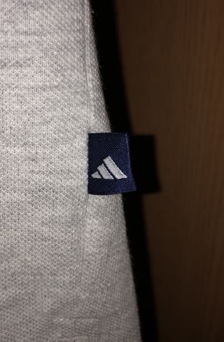 Polo Adidas Cinza Tamanho M