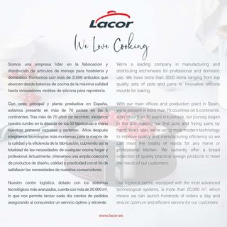 LACOR - 66778 - Molde Redondo Desmontable fabricad