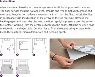 d-c-fix suelo vinilo autoadhesivo - Terrazo - 11 l