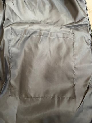 Chaqueta azul y negro