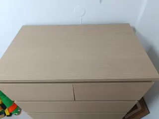 Cómoda Malm 6 cajones Ikea