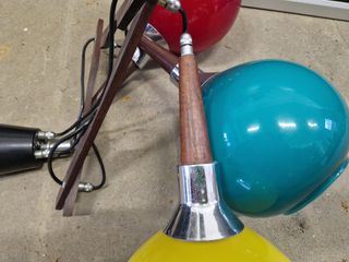 Lampadario a sospensione in vetro di Murano '60