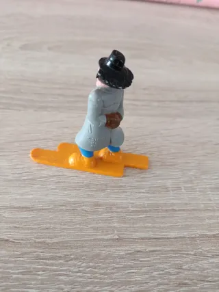 Figura pvc Inspector Gadget en esquís 1983