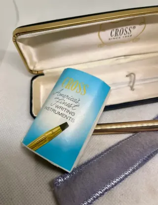 Bolígrafo Cross Vintage 14K Gold Filled
