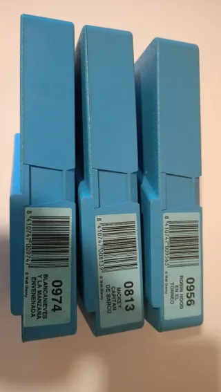 Lote 3 Cintas Cinexin Disney (Español)