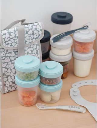 BÉABA - Lote de 8 Tarros de Conservación, Clip, Bo