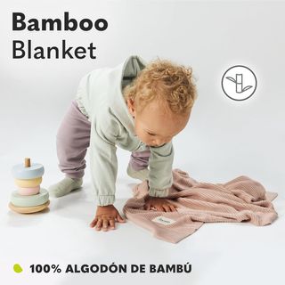 lionelo Bamboo Blanket Manta de Bambú Manta Ligera