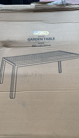 Mesa de exterior JERSORE JYSK negro