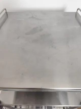 Carrito UDDEN Ikea acero inoxidable