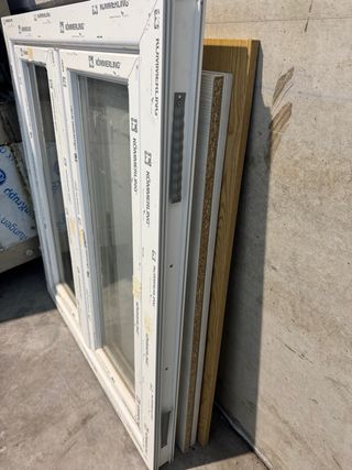 Ventana Kommerling nueva sin persiana.