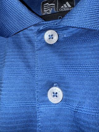 Polo Adidas Azul Listrado