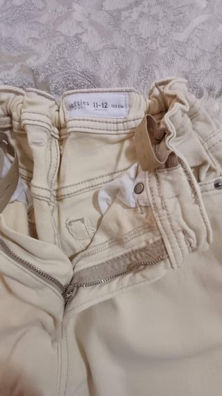 Calças Lefties Criança Bege