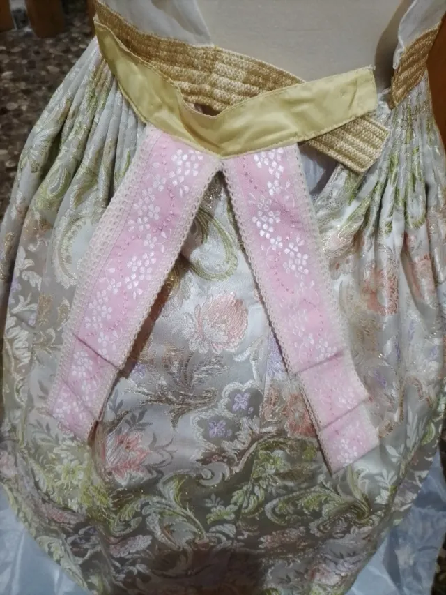 Falda Fallera Niña Multicolor