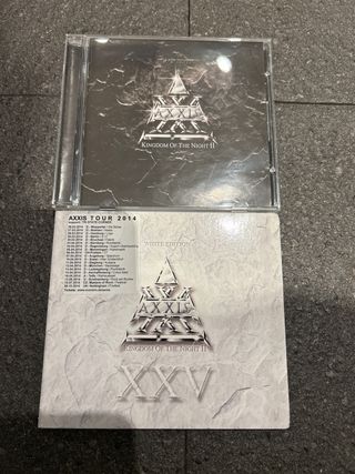 Lote 2 CDs Axxis - Kingdom of the Night II