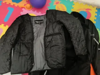 Chaqueta Moto Épica Talla M Negra