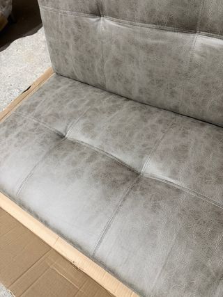 Sofá Cama Clic Clac Gris 3 Plazas Nuevo