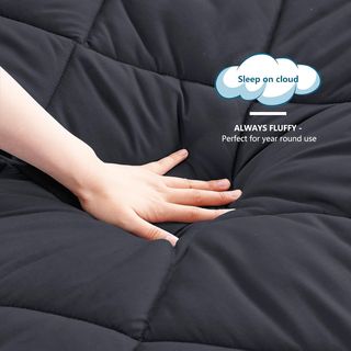 WAVVE Edredón Relleno Nórdico para Cama 80, Edredó