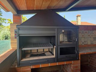 Barbacoa con horno y parrilla VVV-S