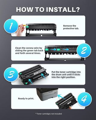 INK4U DR2510 Tambor Compatible para Toner Brother