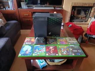 Xbox Series X + 9 Juegos. 350€ La Xbox sin juegos.