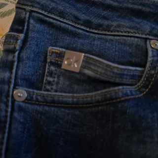 Pantalón vaquero Calvin Klein azul