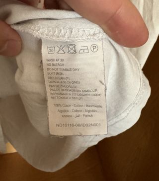 T-shirt Levi's Strongest Denim Branca