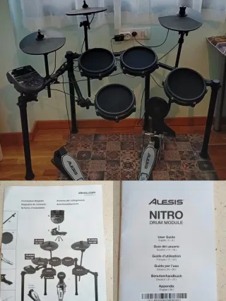 Batería Electrónica Alesis Nitro Mesh Kit
