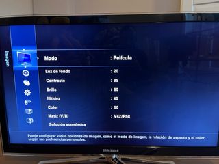 Smart TV Samsung 40 Negro/Plata