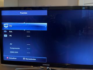 Smart TV Samsung 40 Negro/Plata