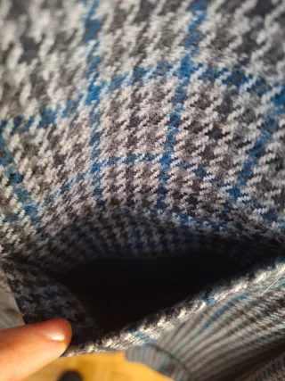 Chaqueta Emidio Tucci Cuadros Azul/Gris