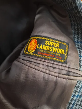 Chaqueta Emidio Tucci Cuadros Azul/Gris