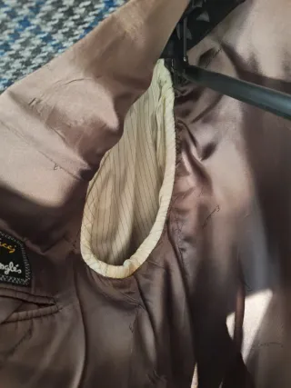 Chaqueta Emidio Tucci Cuadros Azul/Gris