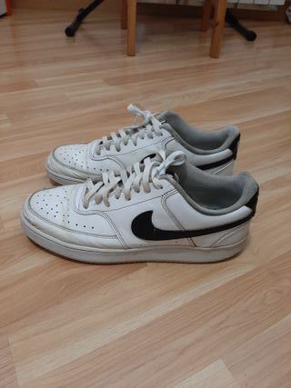 Zapatillas Nike Court Vision Low Blancas