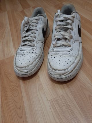 Zapatillas Nike Court Vision Low Blancas