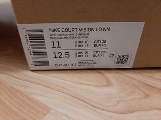 Zapatillas Nike Court Vision Low Blancas