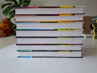 Lote 7 libros Polican. Dav Pilkey.