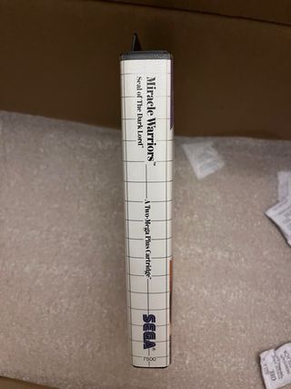 Miracle Warriors Sega Master System RPG