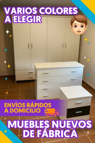 Armarios, cómodas y mesitas de noche modernos – En