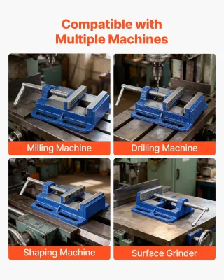 Morsa Trapano a Colonna Larghezza Ganasce 101 mm