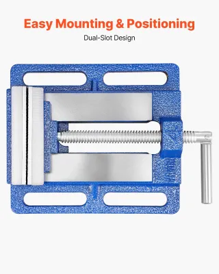 Morsa Trapano a Colonna Larghezza Ganasce 101 mm