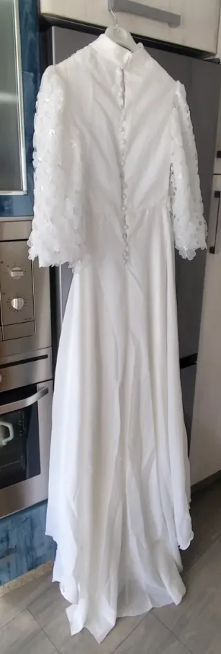 Vestido de Novia Blanco Encaje