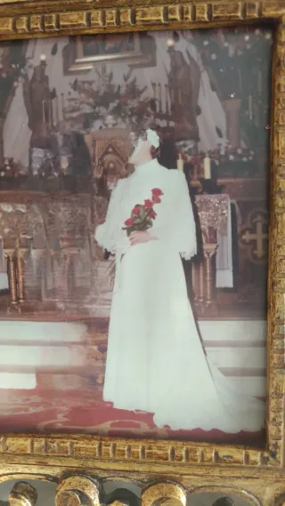 Vestido de Novia Blanco Encaje